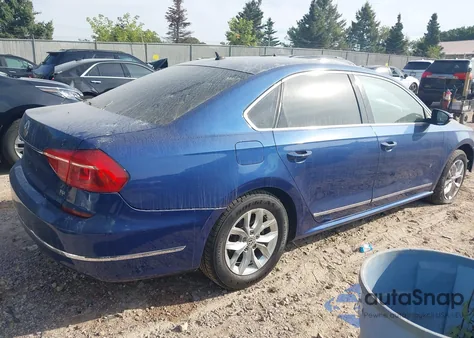 2016 Volkswagen Passat 1.8T S из США, поврежденный, VIN 1VWAT7A37GC051935